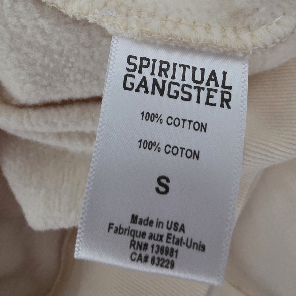 NWT Spiritual Gangster Lovers Crew Sz Sm - Picture 5 of 9